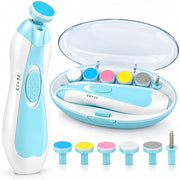 Electric Baby Nail Trimmer with 6 Grinding Heads
