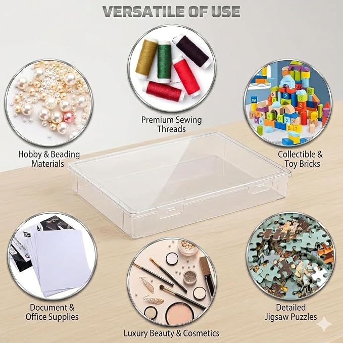A4 Size Document Organizer Box