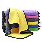 Double sided Microfiber Cleaning Cloths for Car