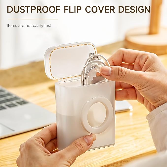 Phone Holder Cable Box with Folding Stand