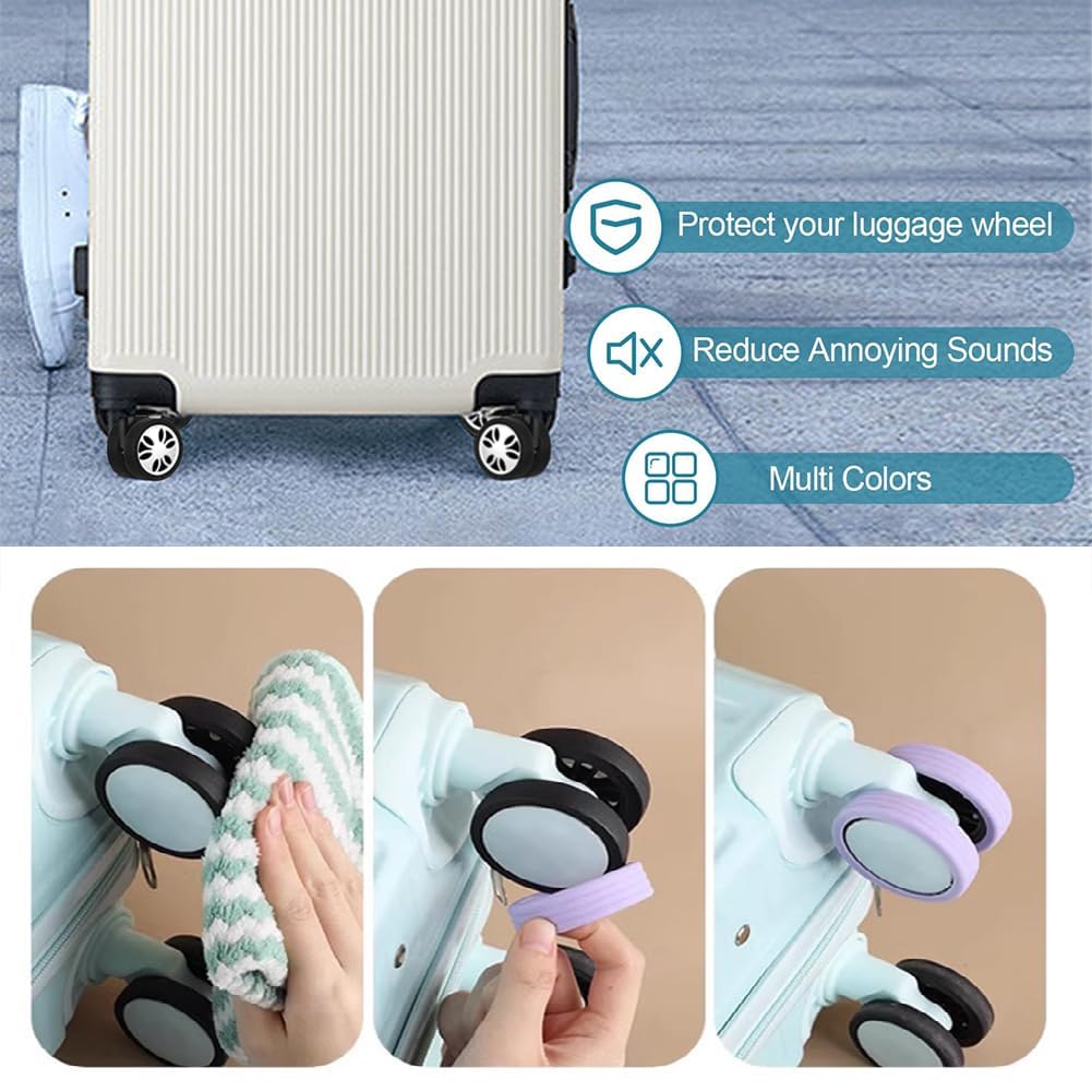 Travel Bag Wheel Guard  & Protector for Spinner Wheels