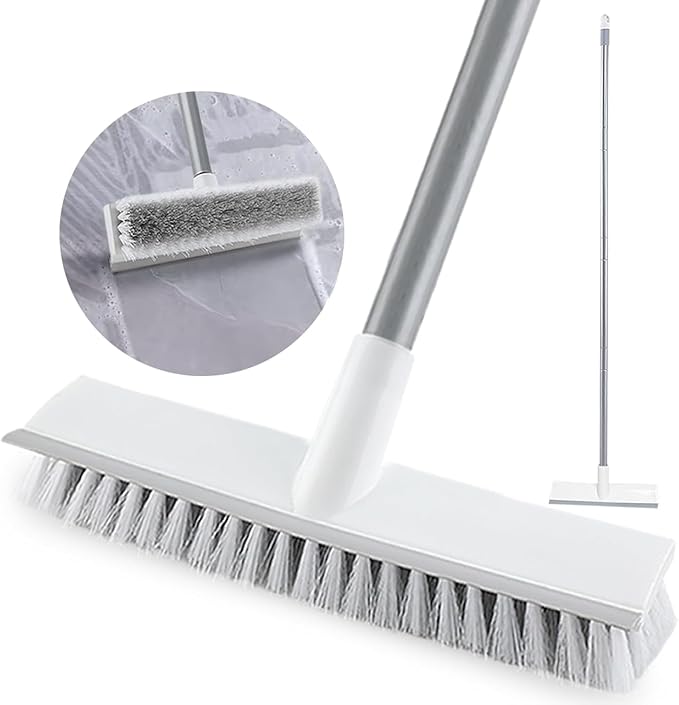 Floor Scrub Brush with Long Handle