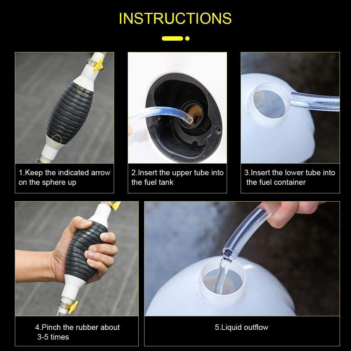 Portable Fuel Transfer Pump Kit