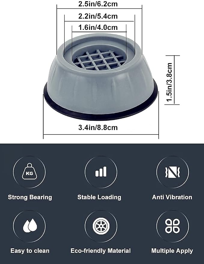 Anti-Vibration Rubber Pads for Washing Machine