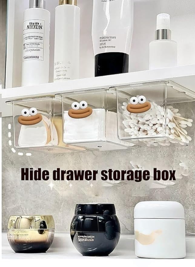 Transparent Cartoon Storage Box