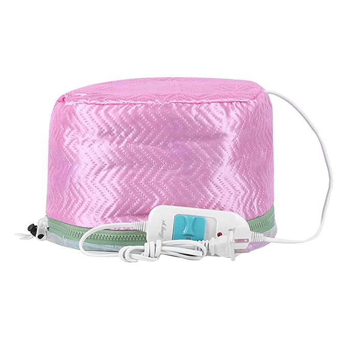 Hair Thermal Treatment Heating Cap in Pink Colour