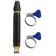 High Pressure Water Gun Nozzle Adjustable Brass Jet Water Spray Nozzle