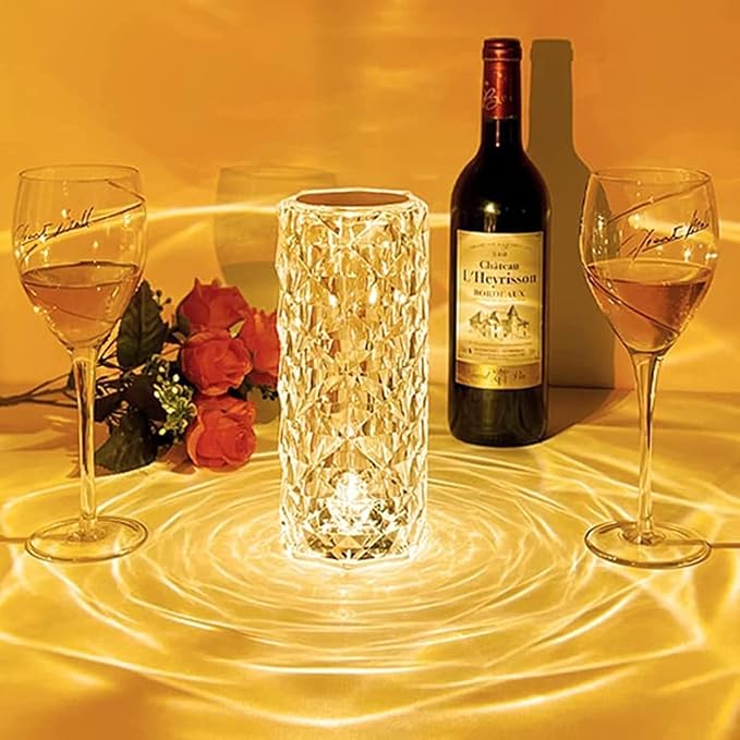 16 Color Changing Touch Bedside Night Light with Remote