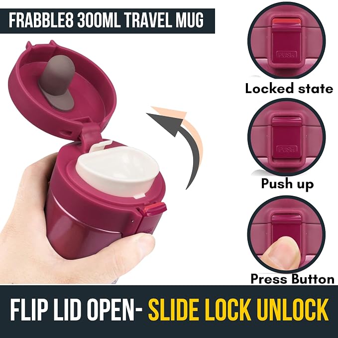 Vacuum Flask with lid for traveling