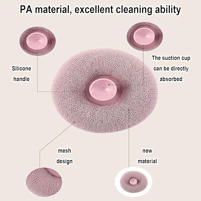 Double-Layered Exfoliating Body Glove for Dead Skin
