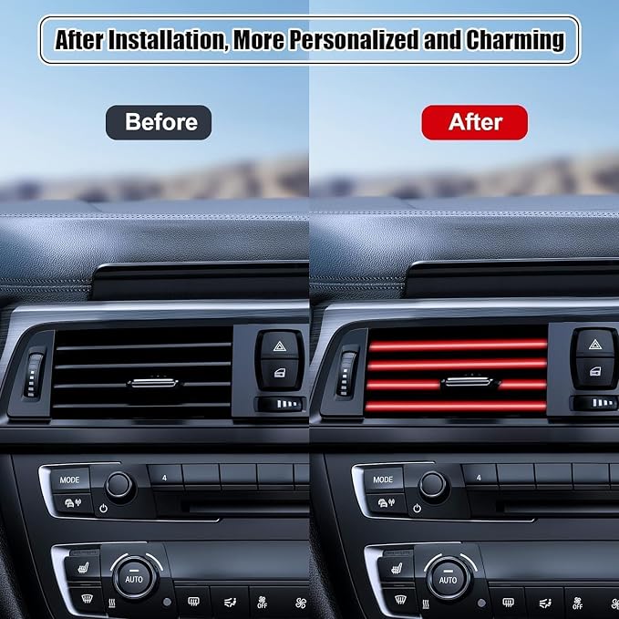 Car Auto Air Conditioner Vent Outlet Trim Strip