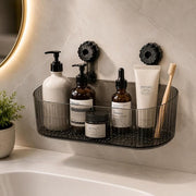 Suction Cup Bathroom Shelf Rack