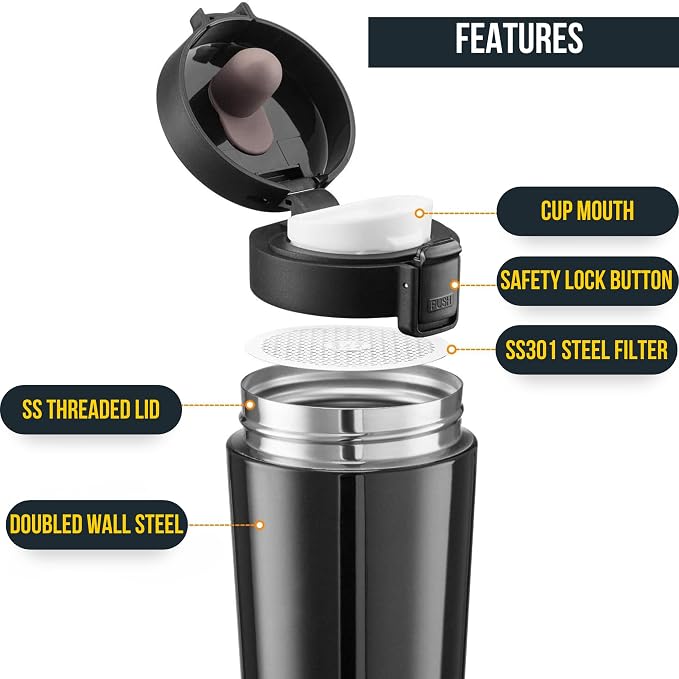 Vacuum Flask with lid for traveling