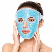 Reusable Full Face Ice Gel Mask for Puffy Eyes & Dark Circles