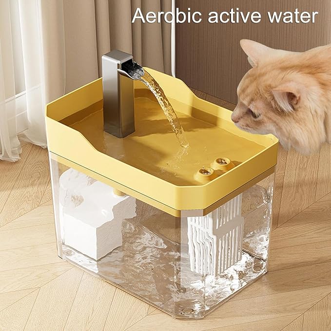 Premium Automatic Cat Water Fountain with Silent Pump