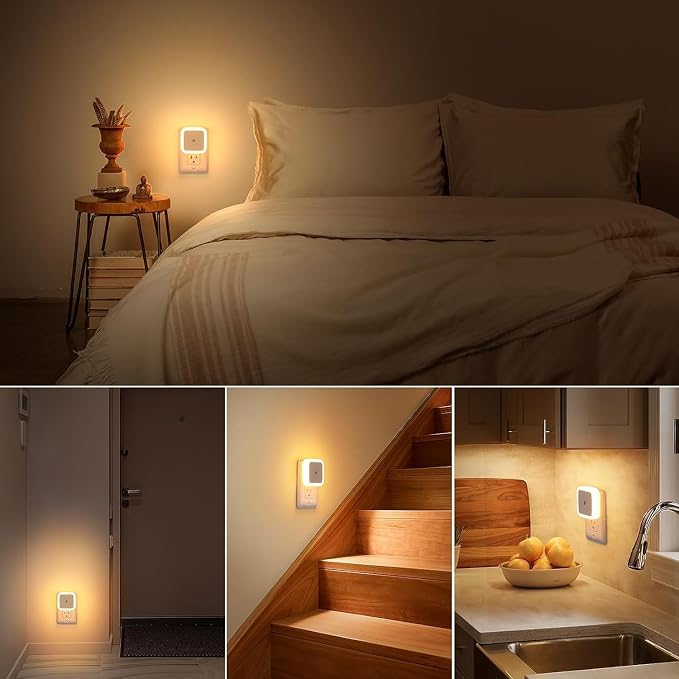 Smart Sensor LED Plug-in Night Light