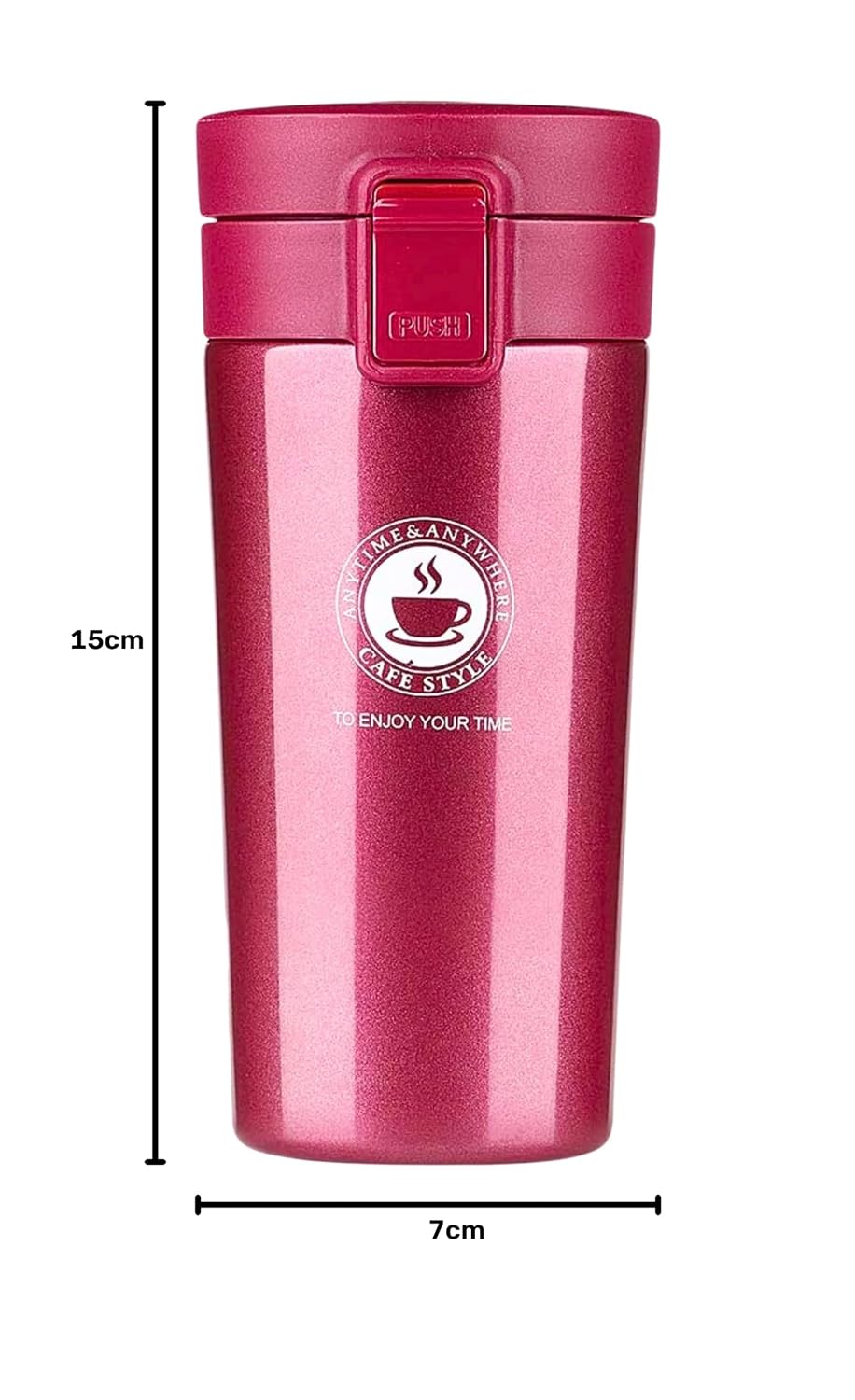 Vacuum Flask with lid for traveling