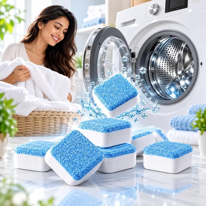 Deep Cleaning Washing Machine Cleaner for Front Load & Top Load
