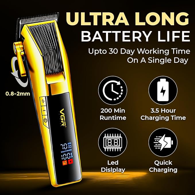 Professional Hair Clipper for Salon & Men's