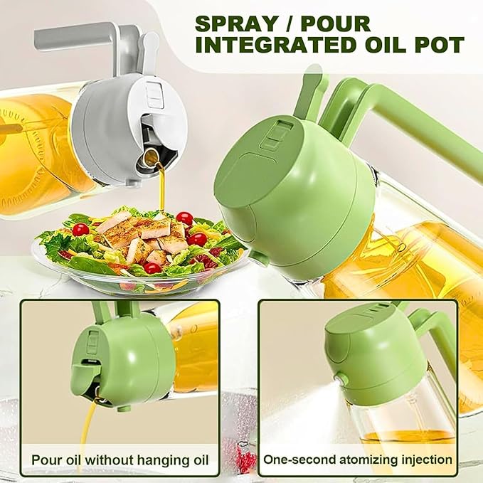 Oil Dispenser Bottle with Measuring Scale