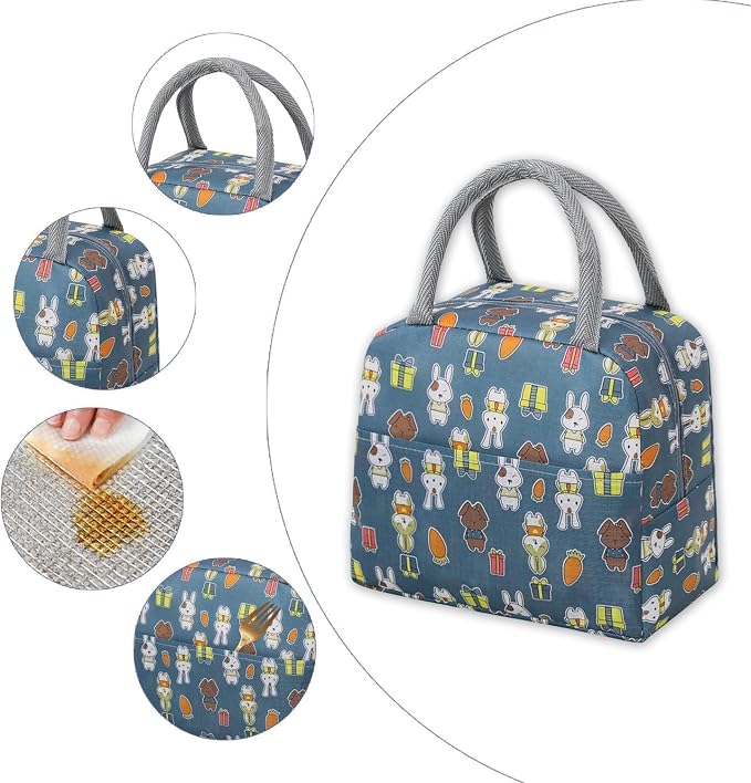 Thermal Insulation Material Insulated Reusable Lunch Bag