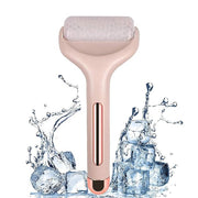 Ice Roller Face Massager Facial Skin Care Tool with Cool Gel Beads
