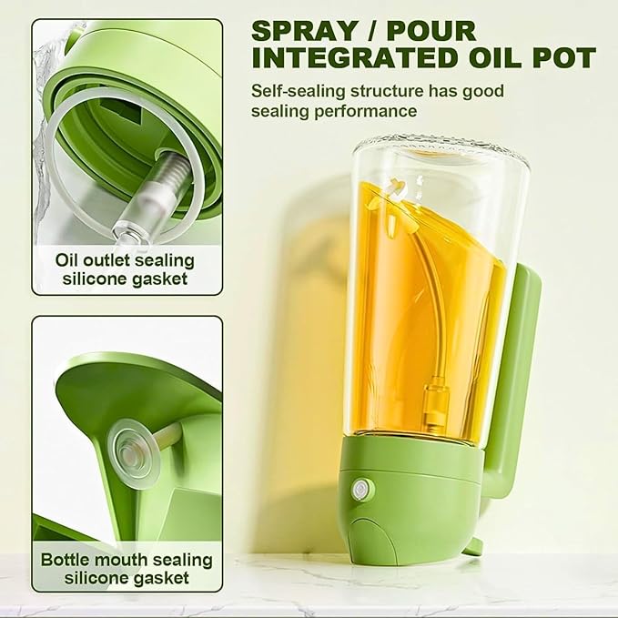 Oil Dispenser Bottle with Measuring Scale