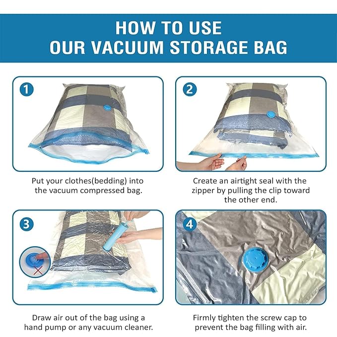 Space Saver Compression Storage Bag For Clothes