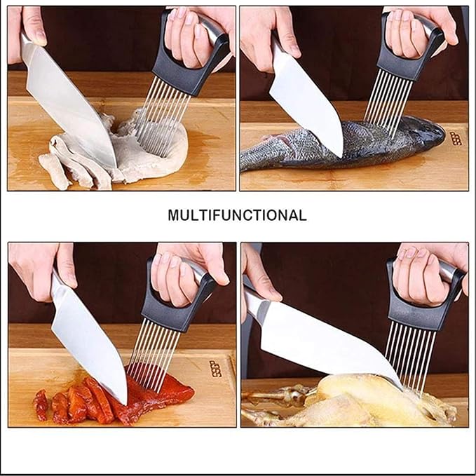 Stainless Steel Vegetable and Meat Slicing Aid