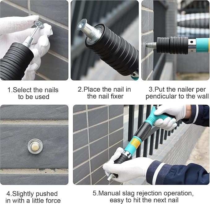 Manual Steel Nail Gun Machine Mini Nail Fixation Tool