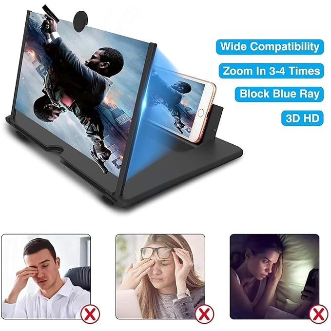 HD Mobile Screen Amplifier for All Smartphones