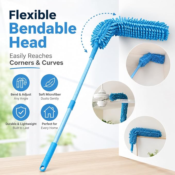 Microfiber Fan & Ceiling Cleaning Duster