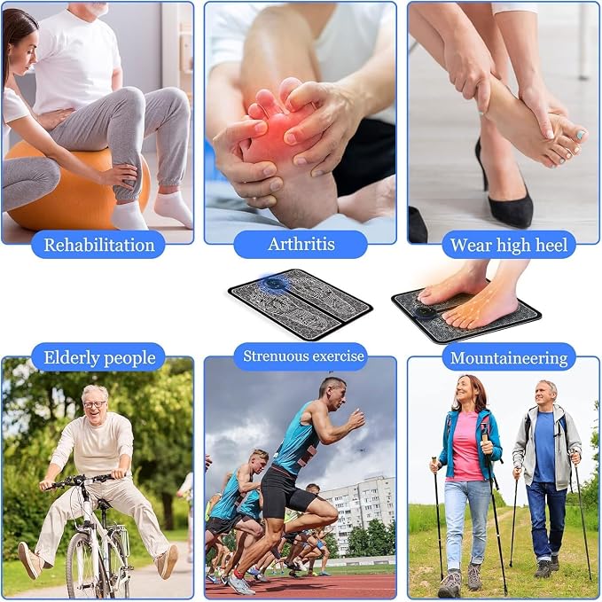 Electric Foot Massager Pain Relief Mat