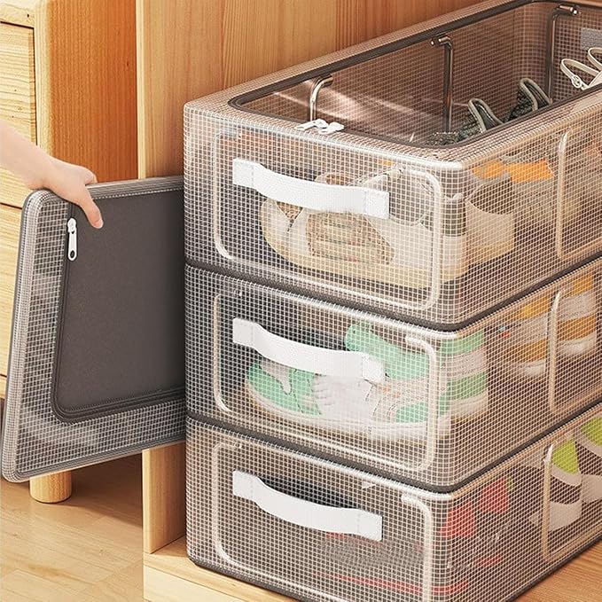 Space Saving Foldable Sneaker Shoe Rack
