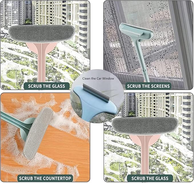 Multifunctional Screen Brush 2-in-1 Mesh Cleaning & Wiper