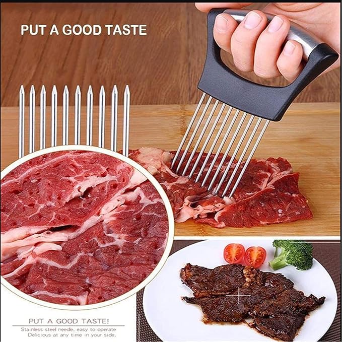Stainless Steel Vegetable and Meat Slicing Aid