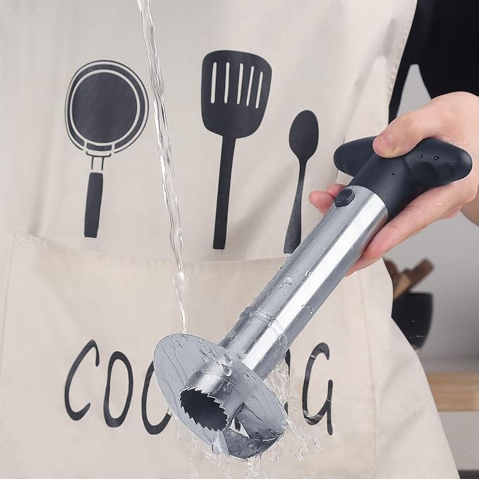 Pineapple Corer with Food Grade Stainless Steel Blade and ABS Grip