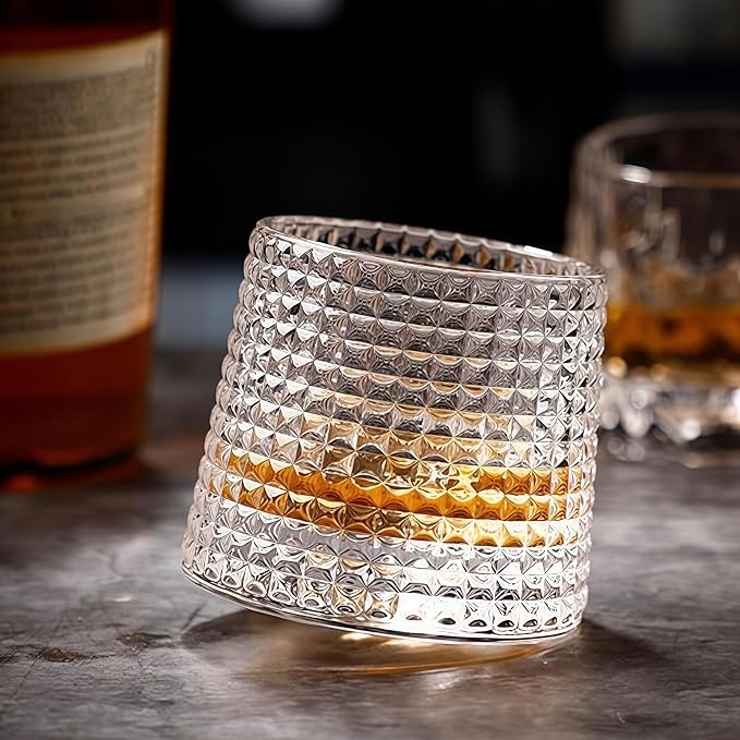 Luxury 360° Spinning Whiskey Tumbler