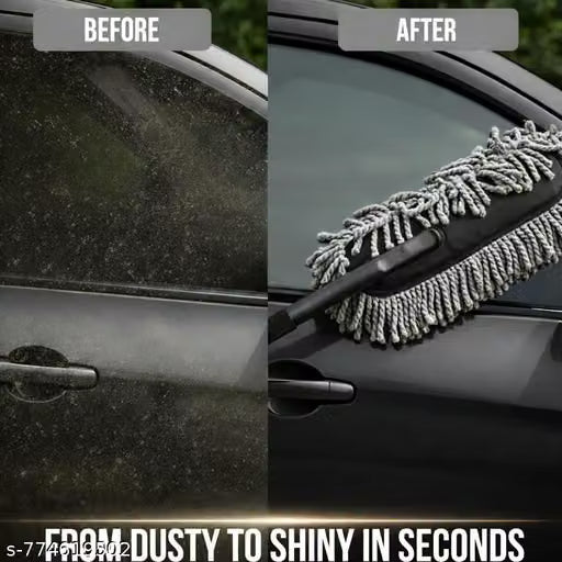 Car Duster, Extendable Long Handle Microfiber