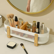 Minimalist Wooden Handle Storage Basket