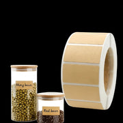 Multi-Purpose Writable Kraft Paper Label