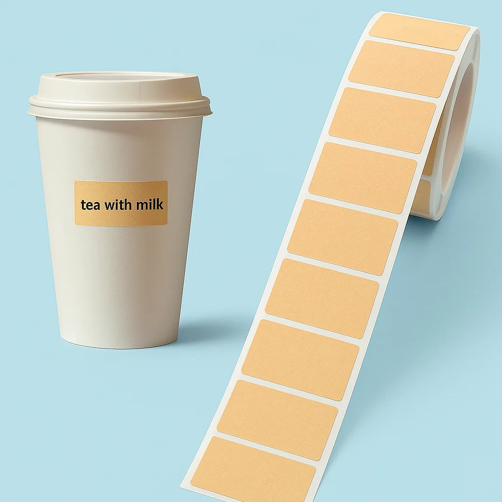 Multi-Purpose Writable Kraft Paper Label