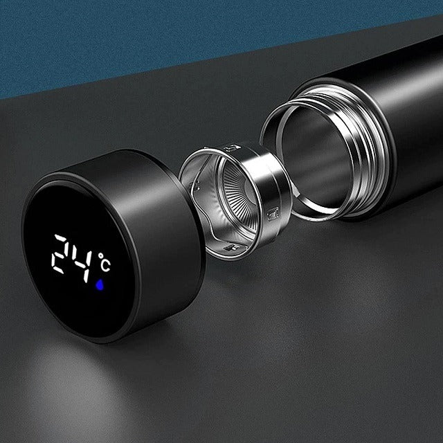 LED Display Thermal Water Bottle