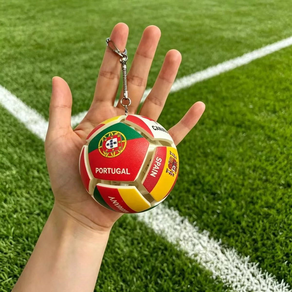 FIFA Football Glow Charm Keychain