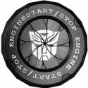 Car Engine Start Stop Button Cover
