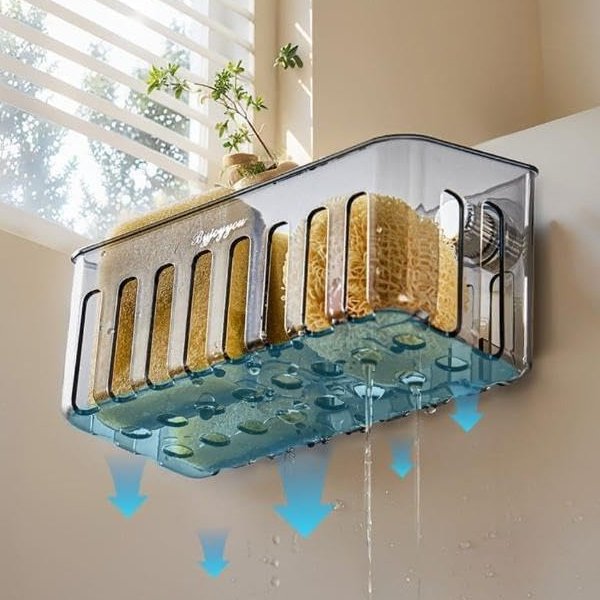 Removable Sponge Holder for Kitchen