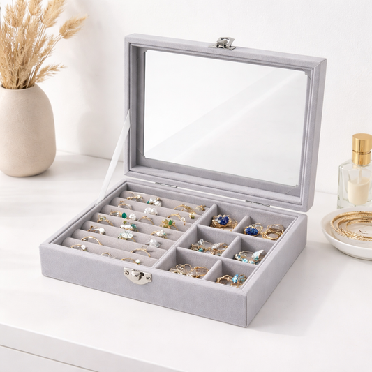 Elegant Jewelry Organizer Storage Box