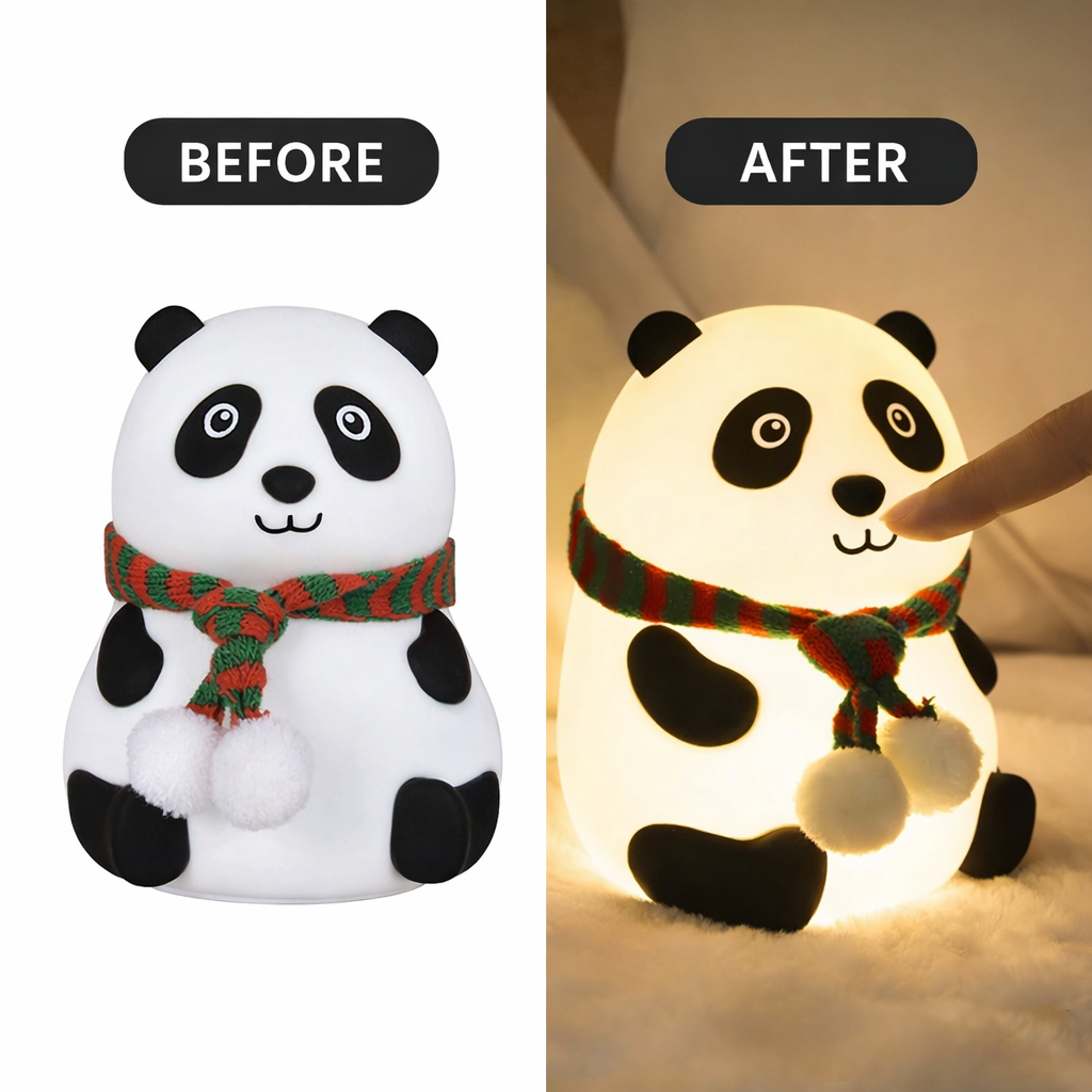 Cute Panda LED Night Light