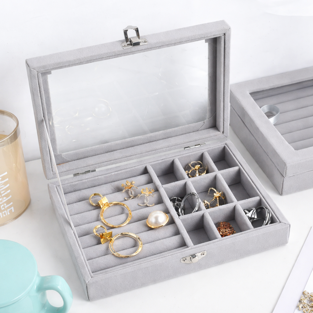Elegant Jewelry Organizer Storage Box