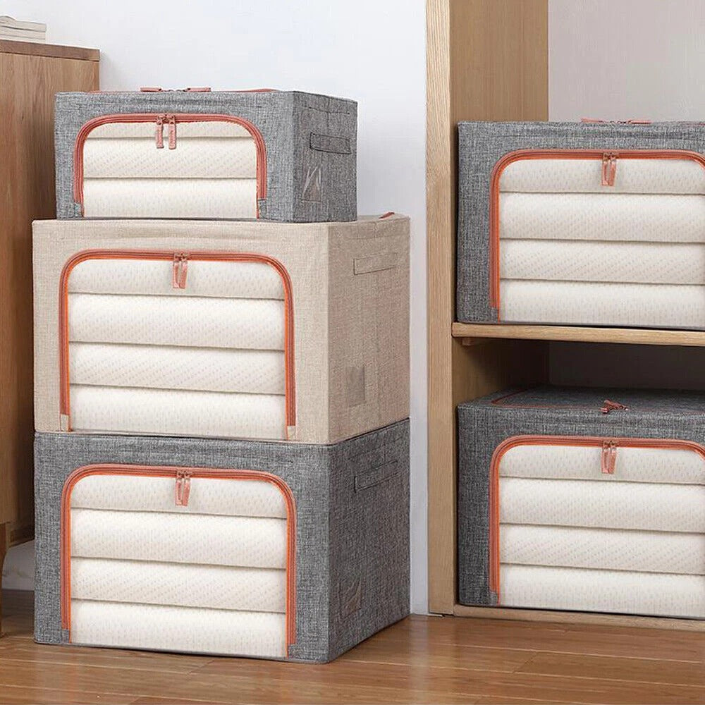 Foldable Clothes Storage Organizer Box